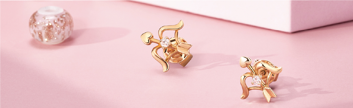 六福珠寶 - K金(紅色)